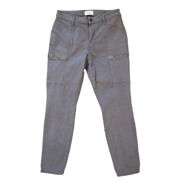 Pistola Topanga Zip-Ankle Cargo Pants in Grey size 30 - Picture 3 of 10